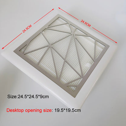 professional nail equipment 404 built-in manicure nail art vacuum cleaner dust extractor machine