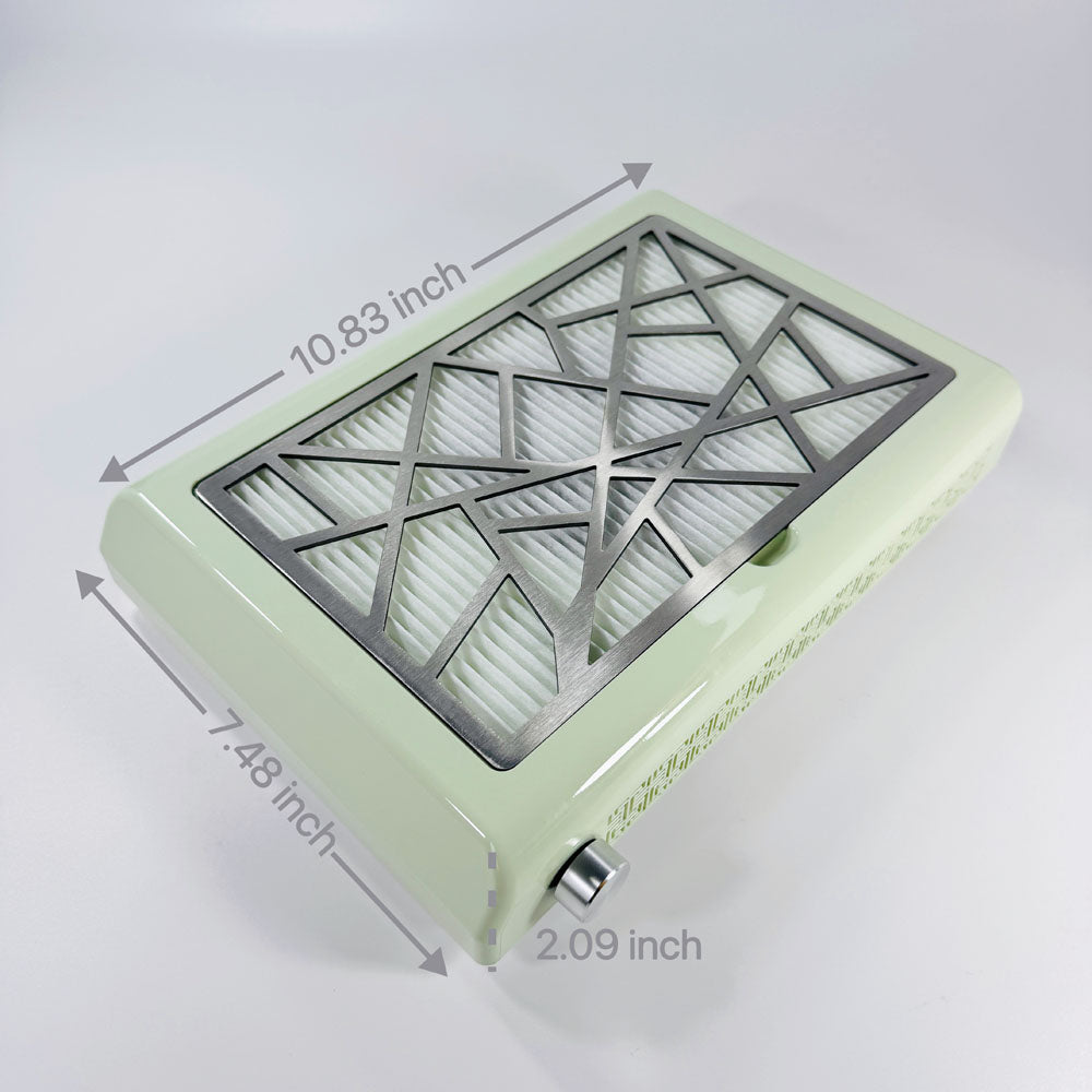 Professional 402 Nail Dust Collector Powerful Suction Salon Vacuum Cleaner Extractor Manicure Fan With HEPA Filter Speed Adjustable