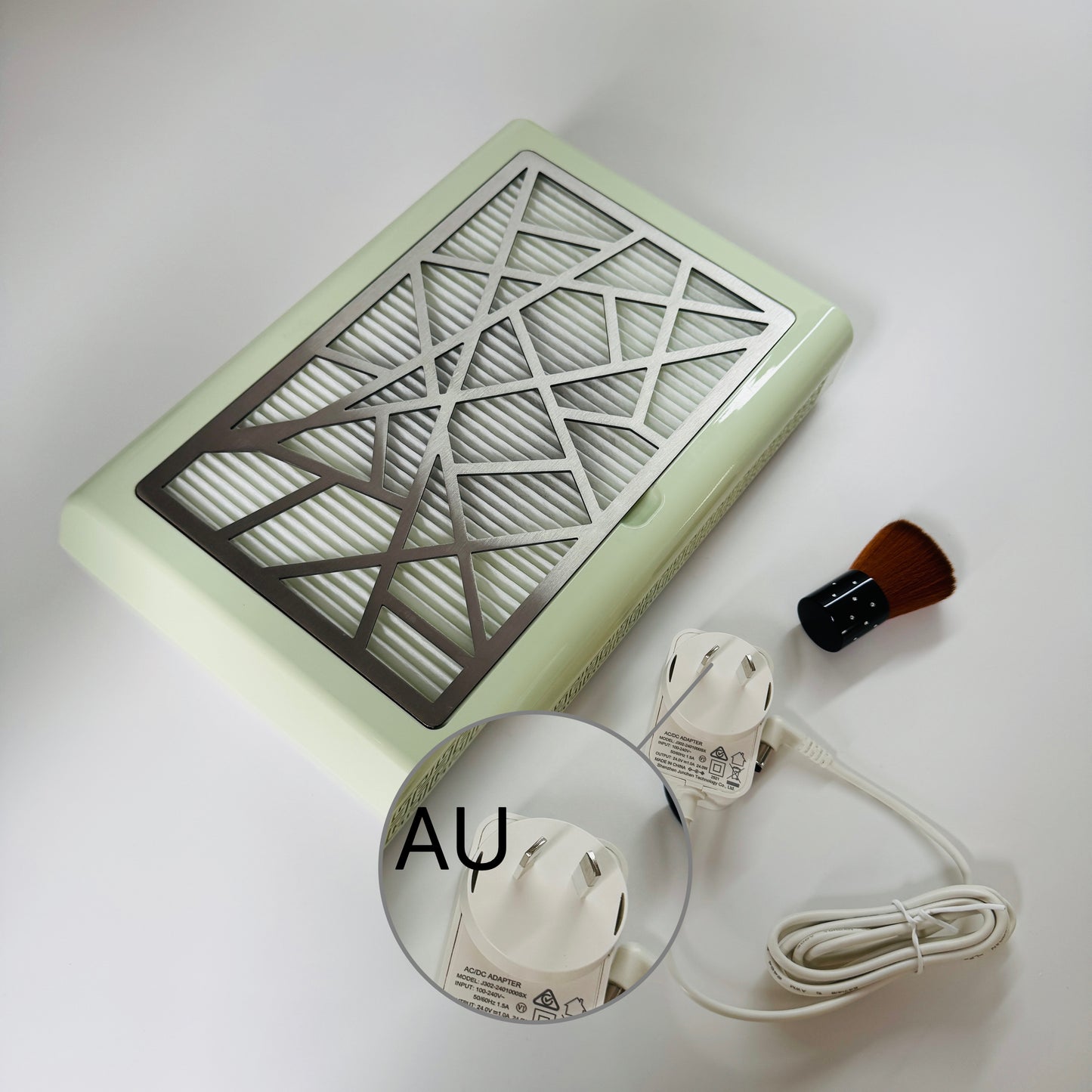 Professional 402 Nail Dust Collector Powerful Suction Salon Vacuum Cleaner Extractor Manicure Fan With HEPA Filter Speed Adjustable