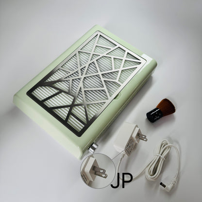 Professional 402 Nail Dust Collector Powerful Suction Salon Vacuum Cleaner Extractor Manicure Fan With HEPA Filter Speed Adjustable