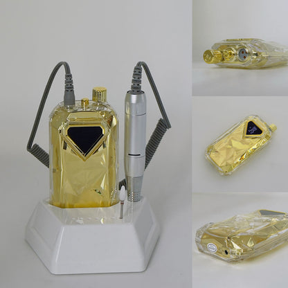 Professional Rechargeable Portable Cordless 35000rpm Acrylic Electric 111 Nail Drill Machine Set