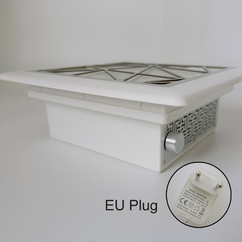 professional nail equipment 404 built-in manicure nail art vacuum cleaner dust extractor machine