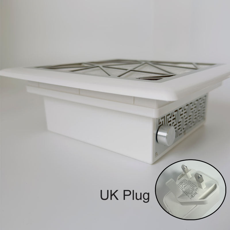 professional nail equipment 404 built-in manicure nail art vacuum cleaner dust extractor machine