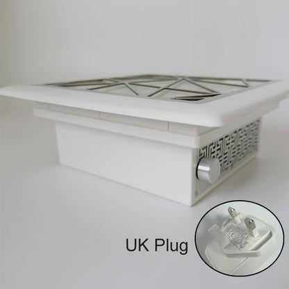 professional nail equipment 404 built-in manicure nail art vacuum cleaner dust extractor machine